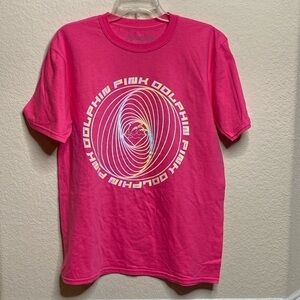 Pink + Dolphin T-shirt Size M